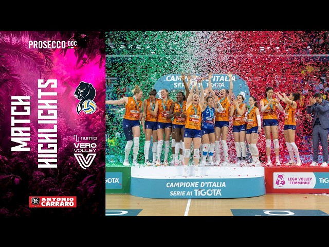 🎥 Highlights | Numia Vero Volley Milano vs Prosecco DOC A. Carraro Imoco Conegliano  0-3
