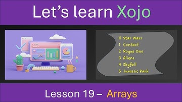 Lesson 19 - Arrays