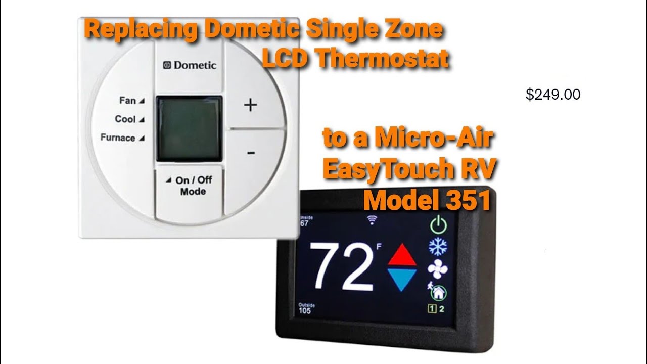 Replacing a Leisure Travel Van Thermostat with a Micro-Air EasyTouch RV ...