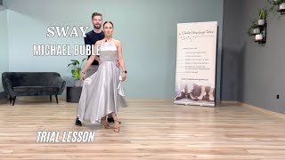 Sway - Micheal Buble - Demo tutorial - Wedding Dance