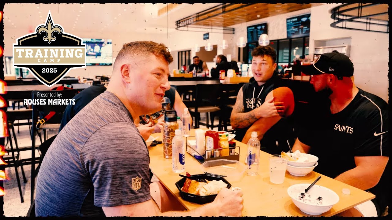 Behind the Scenes at Saints Training Camp 2025 w/ Will Clapp