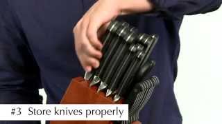 Farberware How To Care For Your Knives By Lifetime Brands
