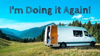 SOLO Van Life // Travelling the UK coast - Van Life Wales UK [S03E01]
