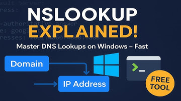 Mastering NSLOOKUP: DNS Troubleshooting on Windows!