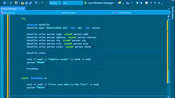 C++ Tutorial - 22. Writing and Reading Data to Binary Files