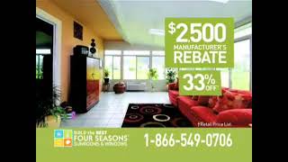 Sunrooms In North Carolina - Four Seasons Television Commercial (2012)