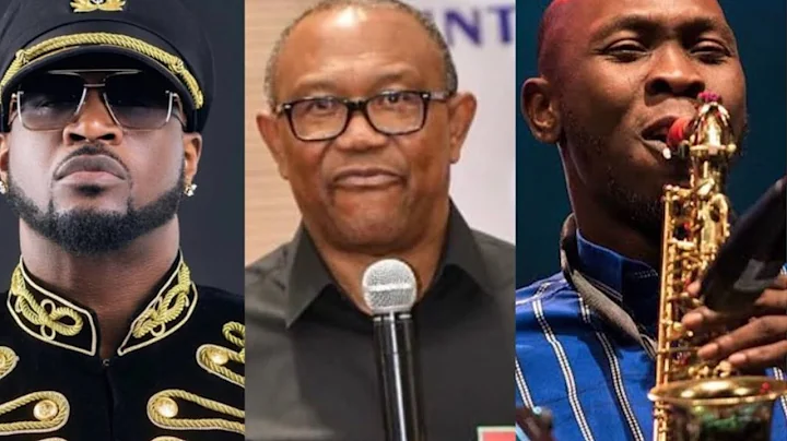 Peter Obi: Peter Okoye, Seun Kuti throw shades| PDP Pray for Tinubu