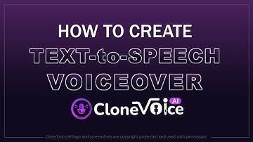 How to Create Text-to-Speech Voiceover in CloneVoice AI
