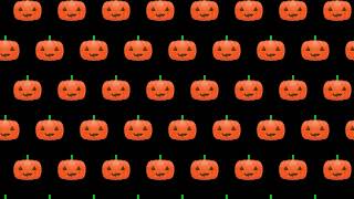 Cute Pumpkin Halloween VJ Loop - Pumpkin Scary Spooky Background Animation