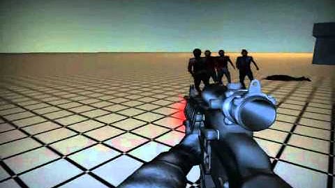 Dangerous Area - My Blender FPS game project (WIP)