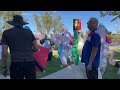 Inflatable animal costumes hide supportive message at No Kings rally in St. George