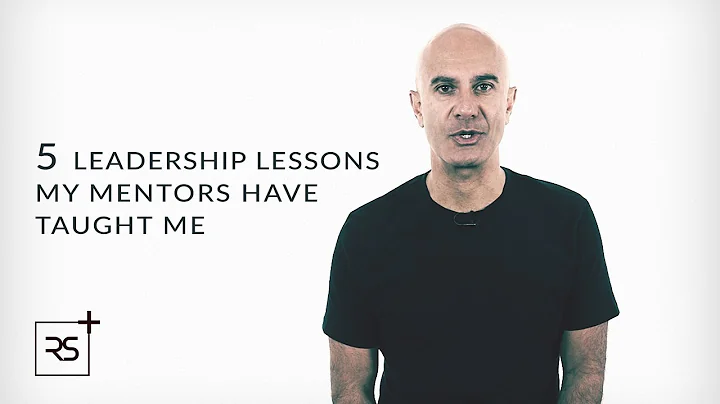 5 Lessons My Mentors Taught Me | Robin Sharma