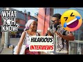 Hilarious street interviews  episode 2  what yuh know 2024