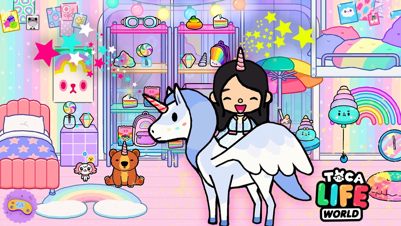 Todo UNICORNIOS en Toca Life 🦄 Cómo conseguirlo