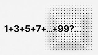 Why 1 + 3 + 5 + β― + 99 = 2500 | The Beautiful Square Trick News