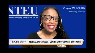 CBS News 24/7 April Goggans, President - NTEU Chapter 250  Interview on Government Shutdown