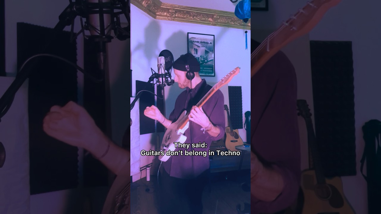 They said guitars don’t belong in Techno
