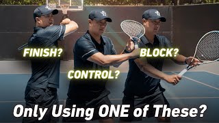 3 Types of Backhand Volleys (Most Players Only Use 1)