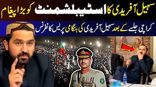 After Karachi Rally, PTI Plans Major Political Move in Punjab | Sohail Afridi Speaks | 9 News HD