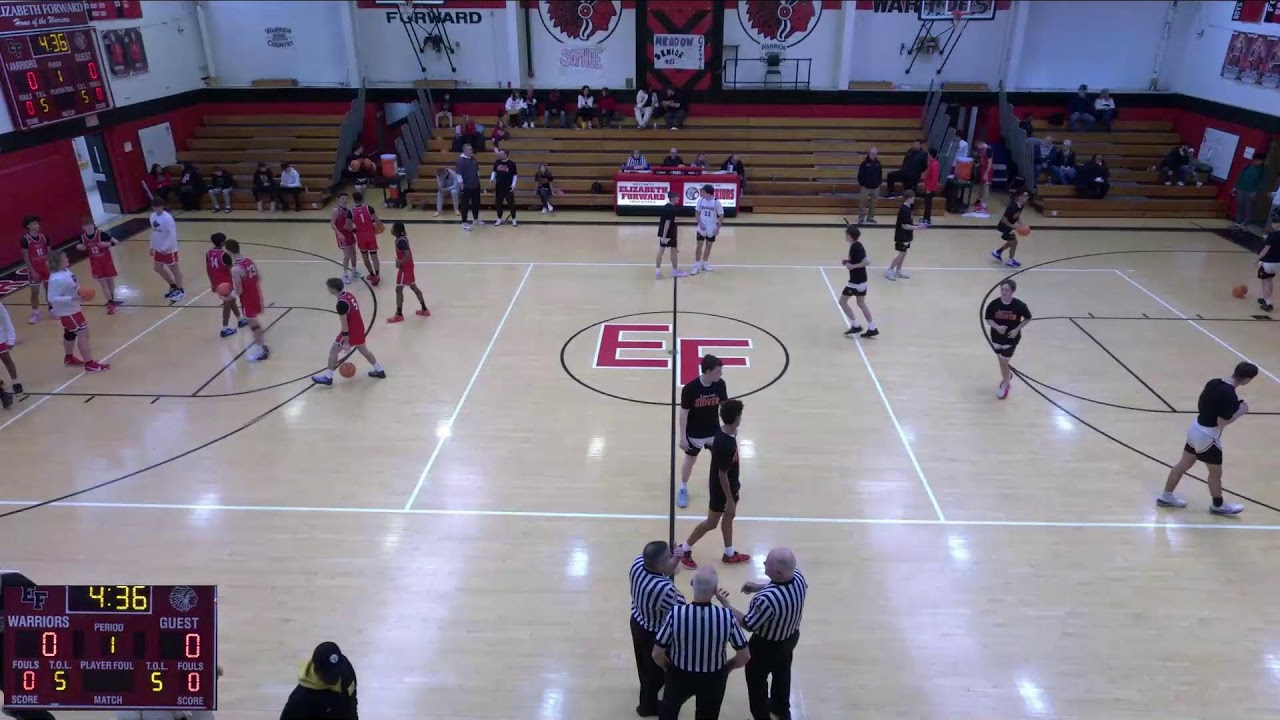 JV Elizabeth Forward High School vs West Allegheny  Mens Varsity Basketball