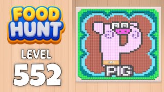 Food Hunt level 552 walkthrough solution 
