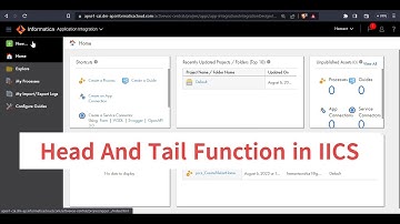 Head and Tail Functions: How to Iterate Over a List of Objects: #Informatica #IICS #CAI