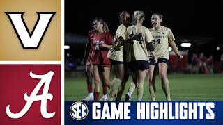 Vanderbilt Commodores vs. Alabama Crimson Tide | Game Highlights | 2026 SEC Soccer