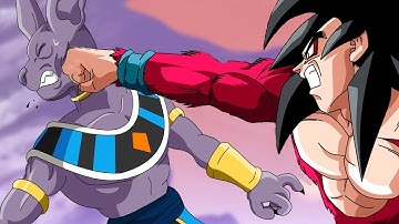 DBZ Budokai Tenkaichi 3 Goku ssj4 vs Beerus