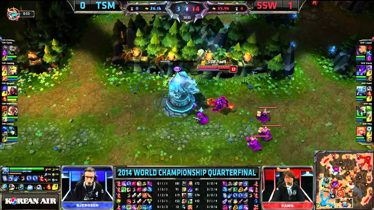SSW vs TSM   S4WC Quarterfinals, Game 2   Season 4 Worlds   Samsung White vs Team SoloMid VOD