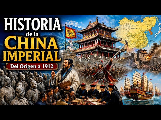 CHINA IMPERIAL - Toda su Historia 🇨🇳 De sus Orígenes a 1912 🇨🇳 Dinastías Han, Tang, Ming, Qing...