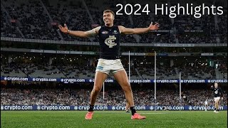 Patrick Cripps 2024 Brownlow Medal Highlights
