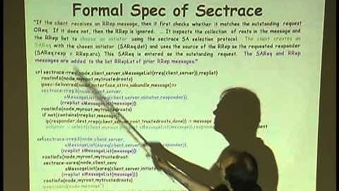 Mark-Oliver Stehr, Formal Methods in the Dev. of HA Secure Systems (July 30, 2003)