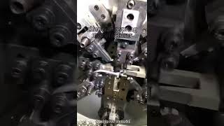 Full-automatic spring manufacturing in action! #spring #manufacturer