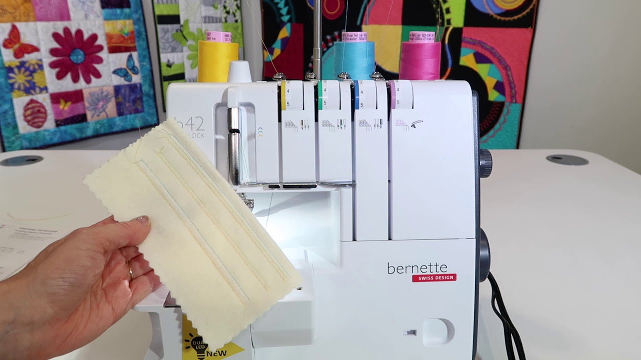 Funlock b42 Coverstitch 22 Chain Stitch YouTube