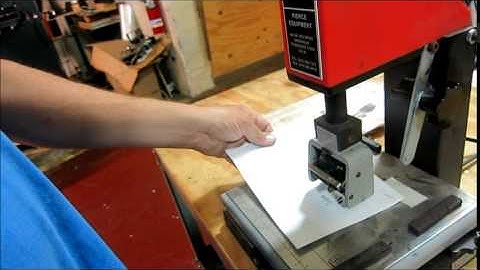 Pierce Socbox SNB 2000 Sequential Numbering Machine