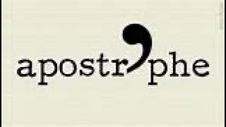 Introduction to “Apostrophe”
