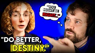“YOU’RE FAILING” Destiny Gets Confronted By Girl About His Views