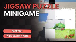 Full How to Make Jigsaw Puzzle + Drag and Drop UI - Unreal Engine Minigame Tutorial News