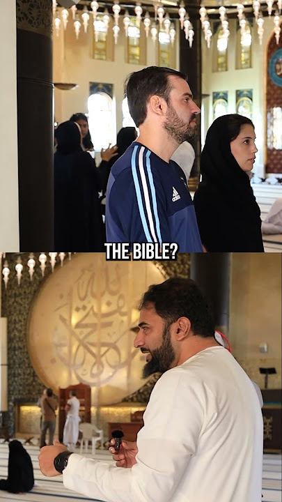 Non Muslims Shown Around a Mosque