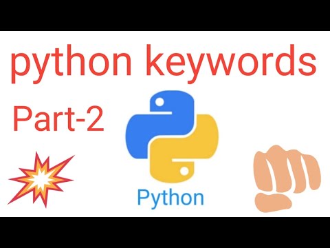 keyword of python in hindi ,what is keywords