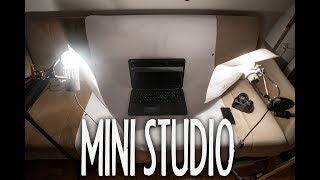 DIY mini home photo studio