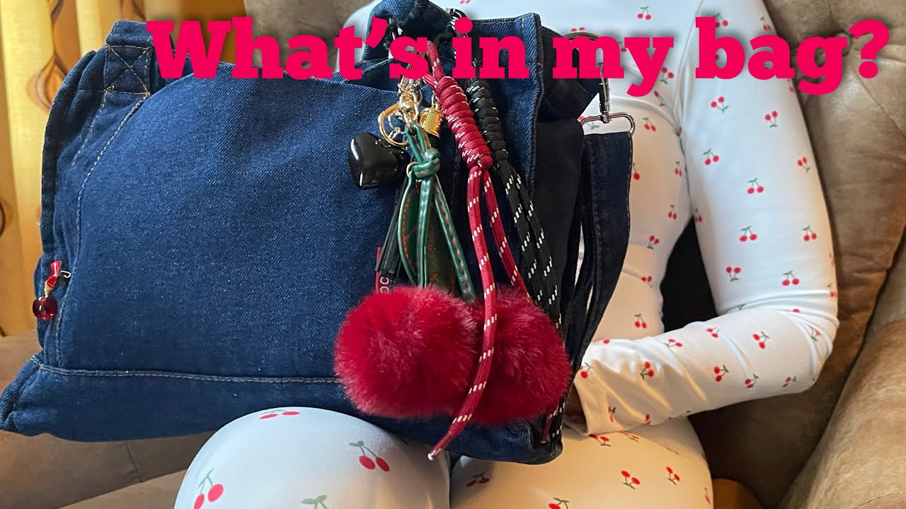 What’s in my denim bag