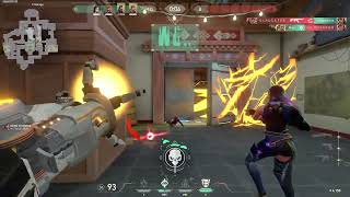 VALORANT   2021 11 21 10 05 27 KNIFE BLIND BREACH KILL Slomo