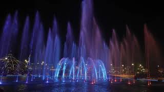 Epic Universe Cosmos Fountain- Finale Theme Song Celestial Park, Universal Orlando Resort