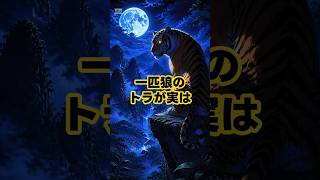 【9割は知らない】孤高で紳士なトラの驚き雑学 #tigers  #shorts  #雑学