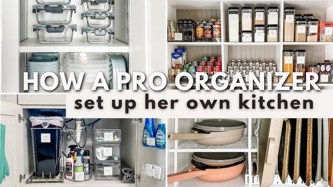 ORGANIZATION IDEAS FOR KITCHEN CABINETS AND DRAWERS 