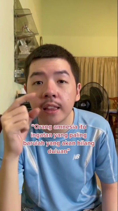 TERUNGKAP! ORANG AMNESIA MASIH INGAT BAHASA YG DIPAKAI 😳😱