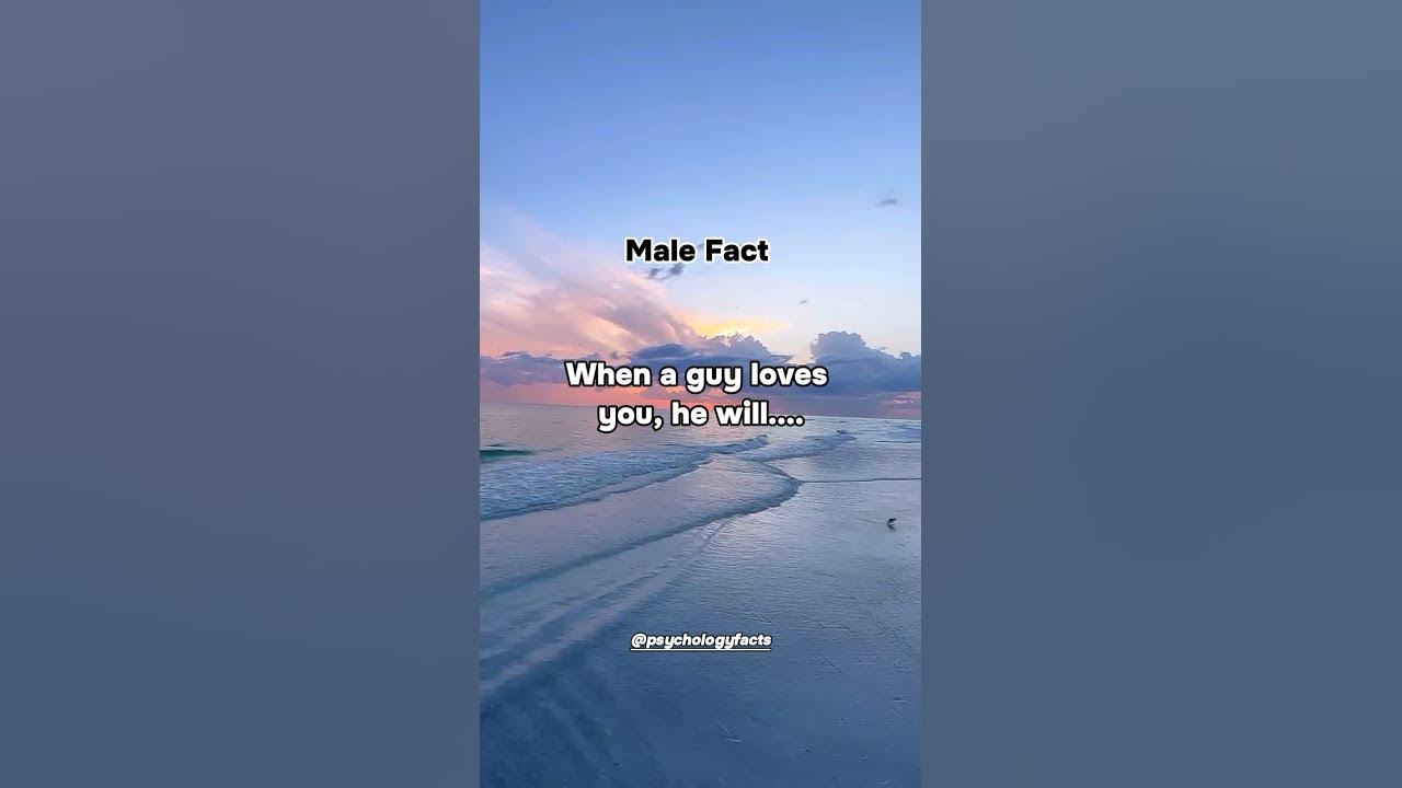 When a Guy loves you 🥰 ️ psychology shorts YouTube