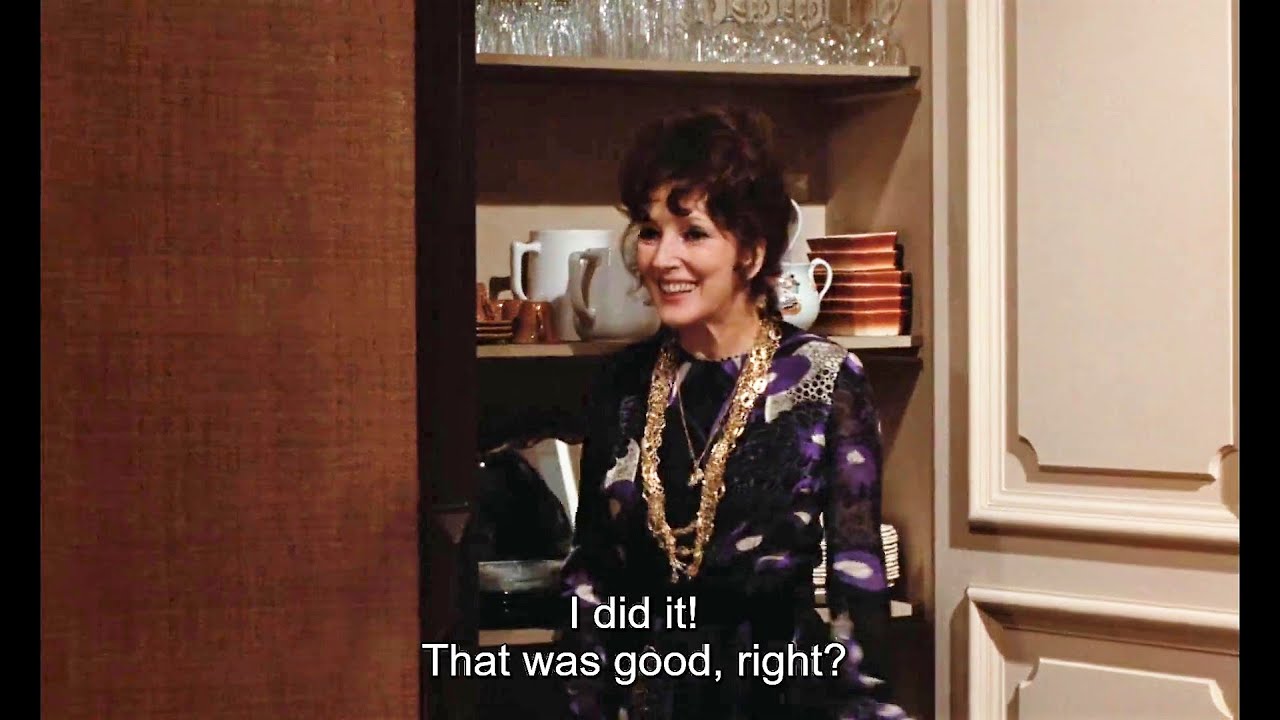 DAY FOR NIGHT (1973) [English Subtitles CC] Clip - Valentina Cortese, Jean-Pierre Aumont