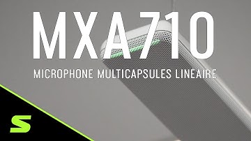 Shure Microflex® Advance™ MXA710 Microphone multicapsules linéaire